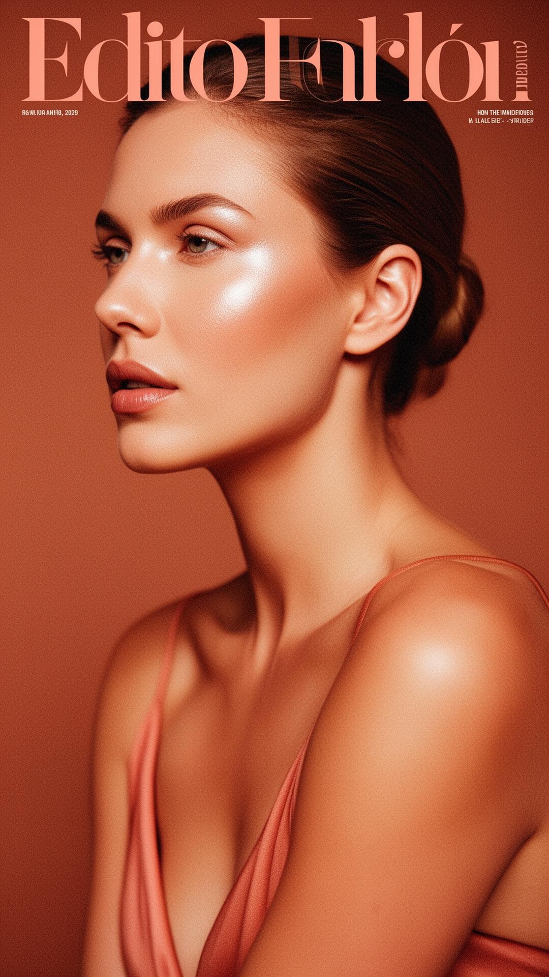 Editorial beauty portrait